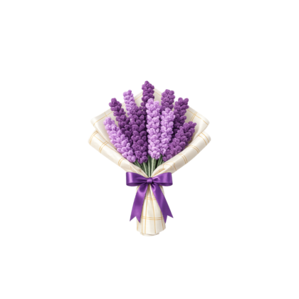 elegant lily crochet flower