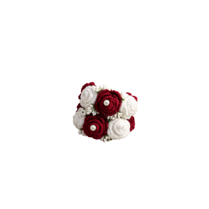 premium rose gajra set