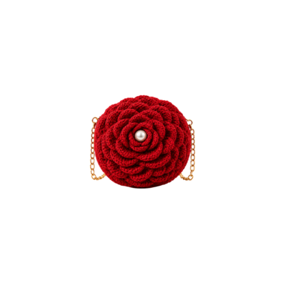 royal rose crochet bag