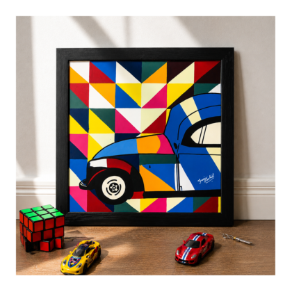 car pop art