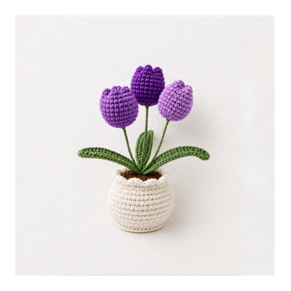 cute tulip pot
