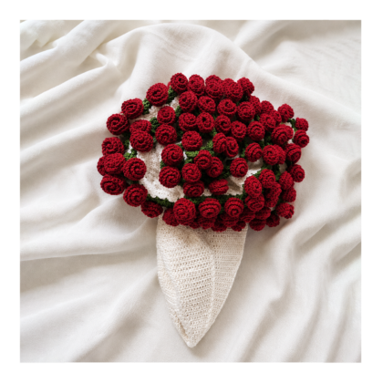 rose blanket bouquet