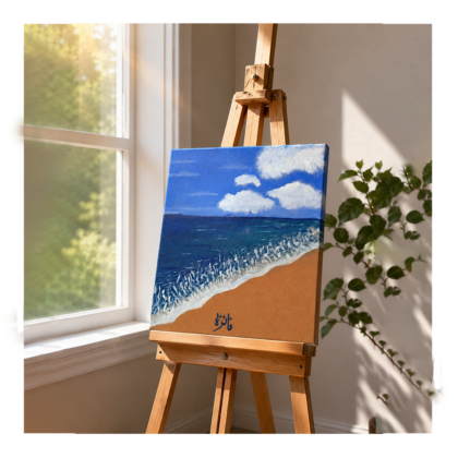 sea view art canvas