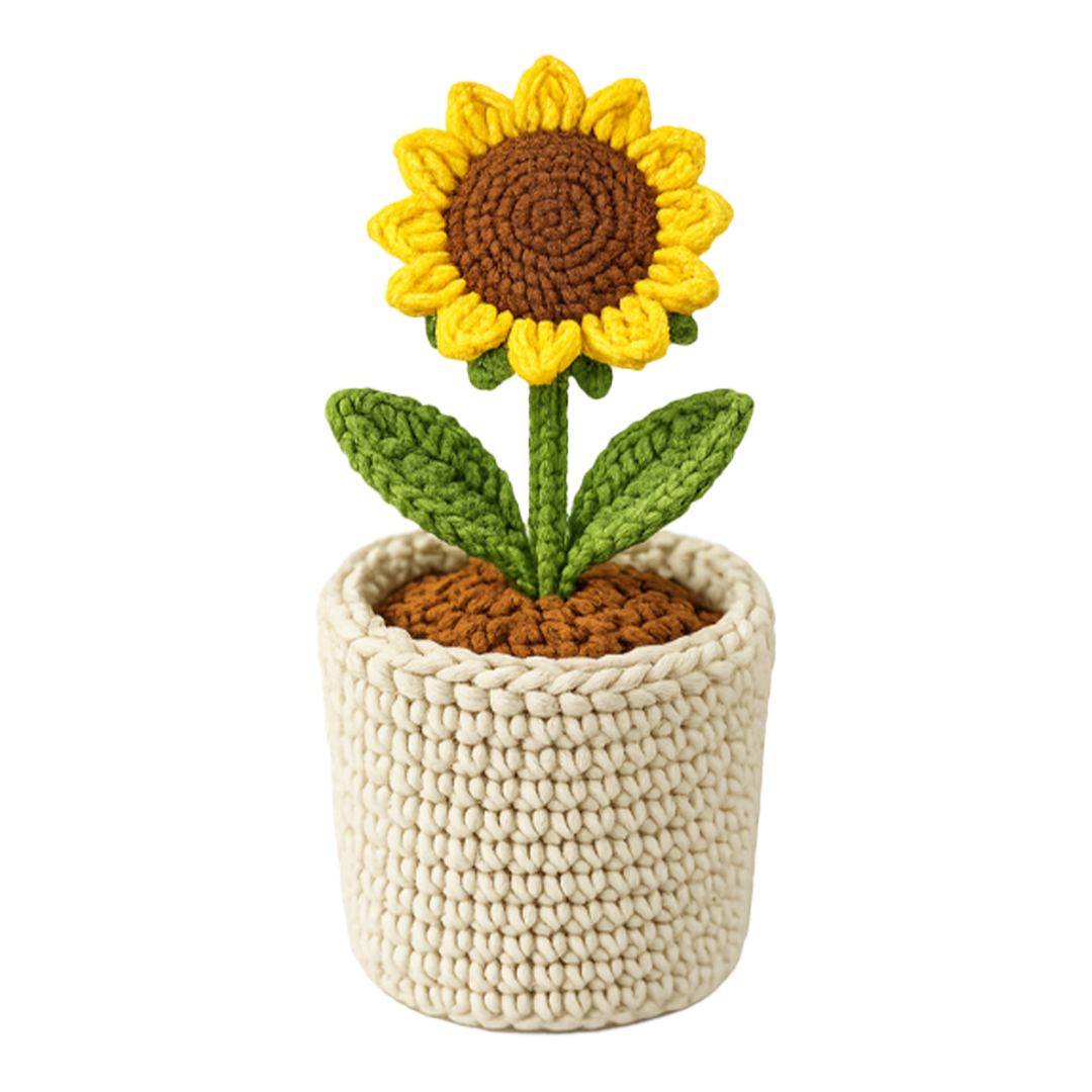 sunflower pot sunflower pot