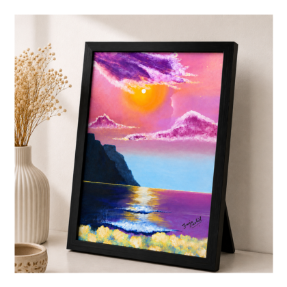 sea landscape painting