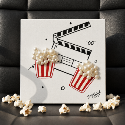 Pearl Popcorn Canvas