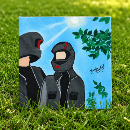 Ride Together canvas