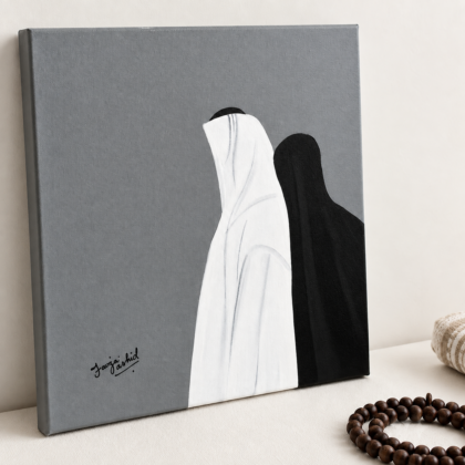 Companions in Faith art canvas