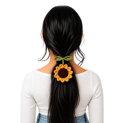 Sunflower Hair Tie